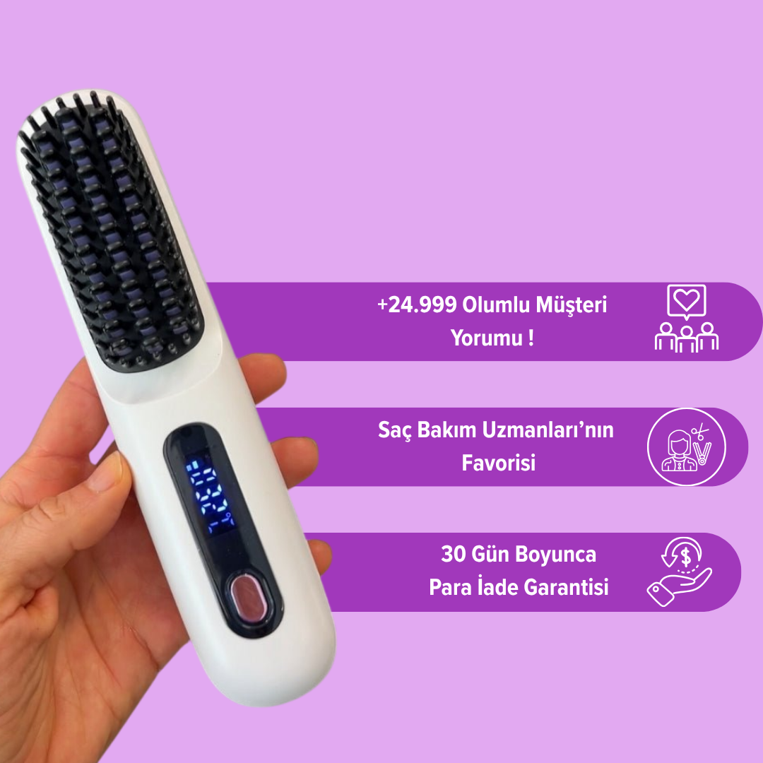 NIVORA™ Saç Şekillendirici Tarak