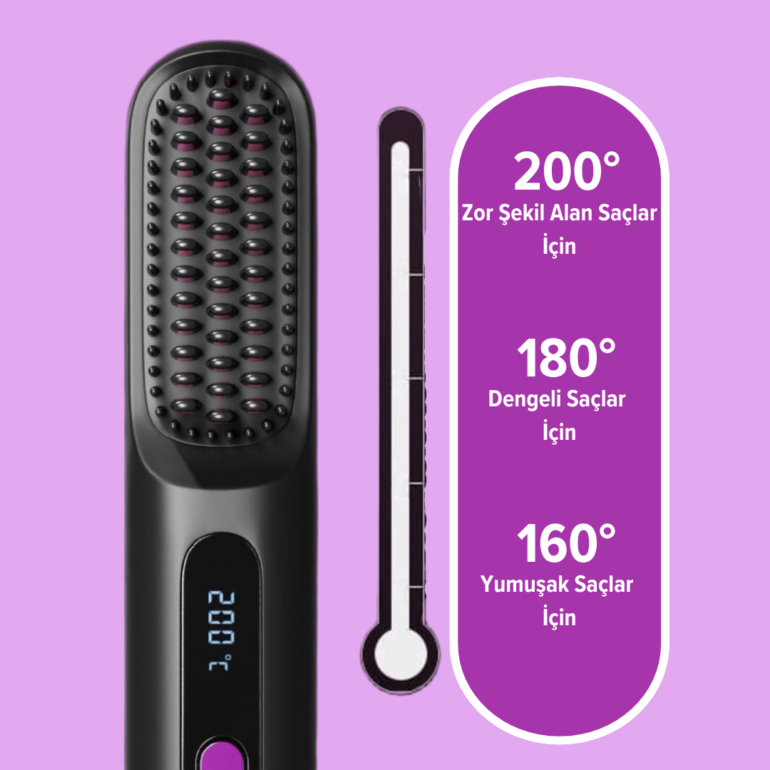 NIVORA™ Saç Şekillendirici Tarak